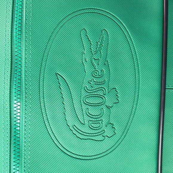 Lacoste Paris Chemise Green Men's Messenger Bag. - Picture 2 of 14